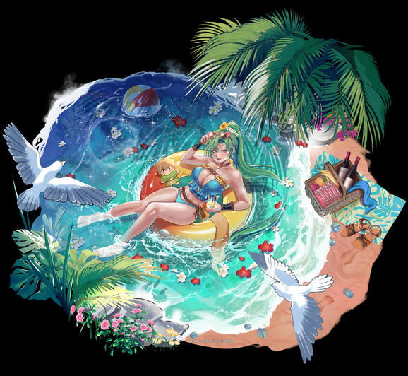 Summer Lyn Gacha Splash Fire Emblem
