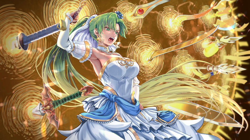 Bride Lyn from Fire Emblem